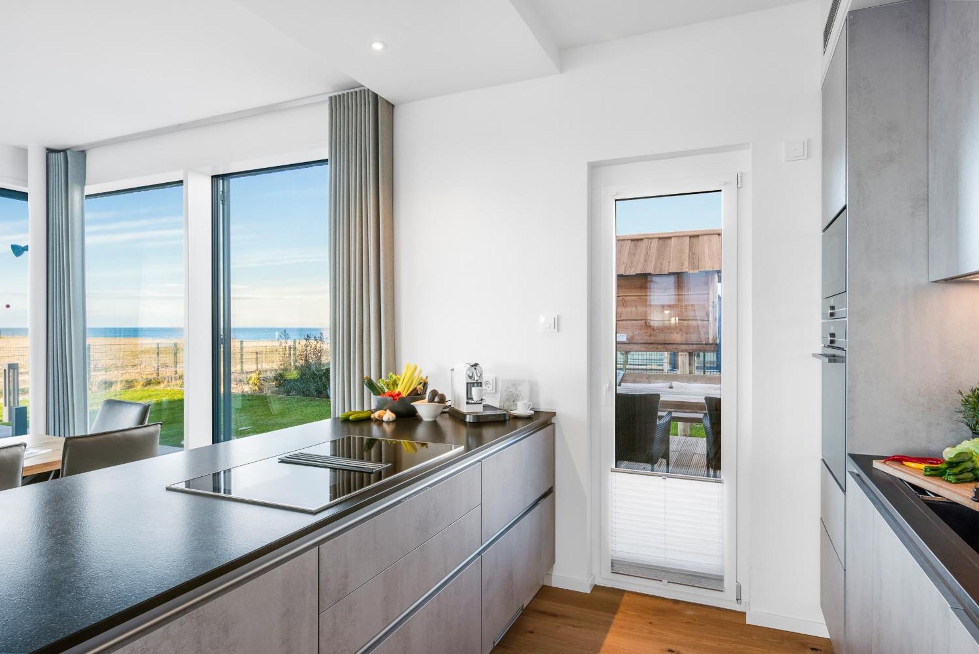 Villa King Erste Lage, Dachterrasse, Meerblick, Carport, Kamin, Sauna, Terrasse, Aussenrolllaeden Olpenitz Εξωτερικό φωτογραφία